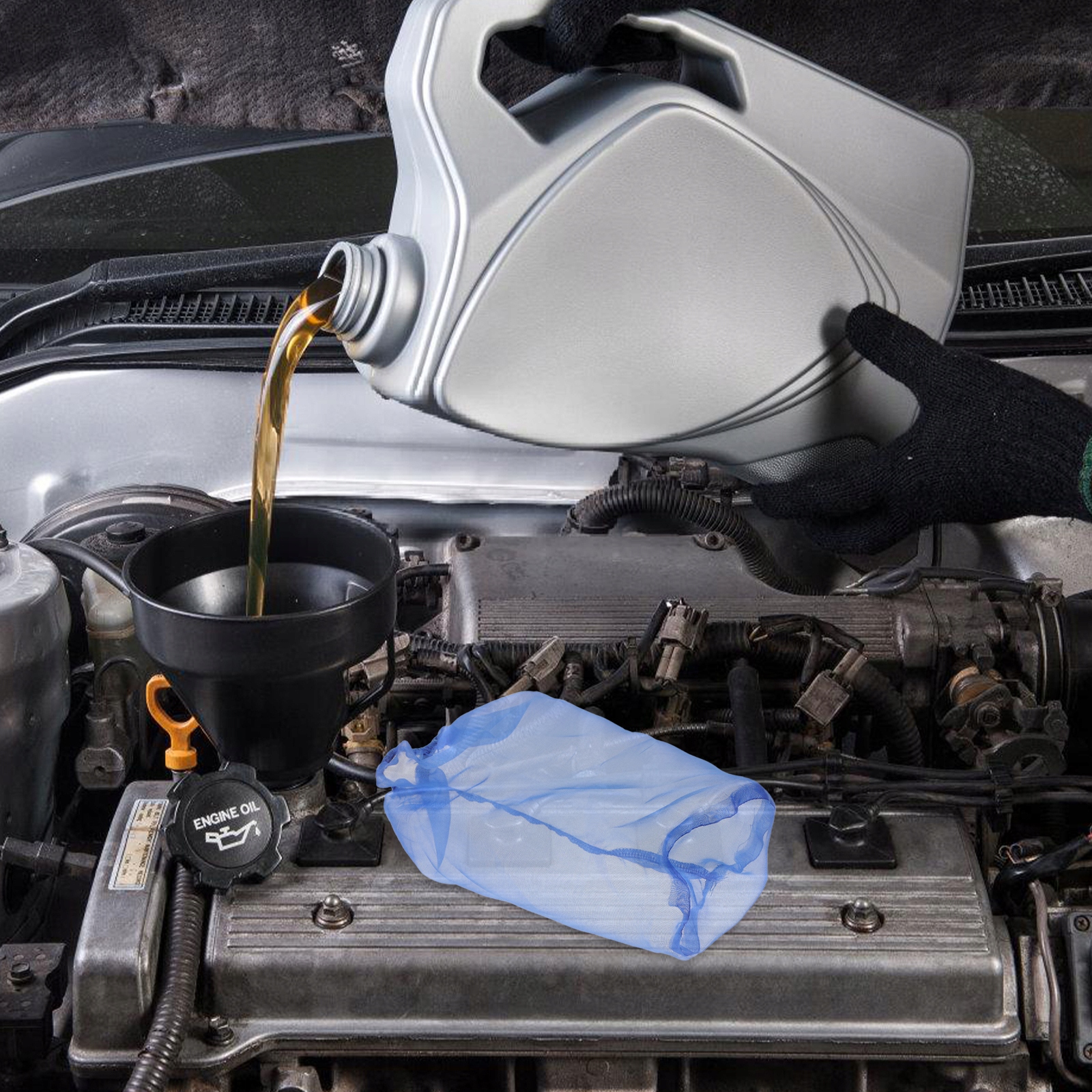 ZAŚLEPKA WLOTU SAMOCHODU POLIESTWOWA FILTR POWIETRZA PRZECIWPYŁOWEGO Producent inny