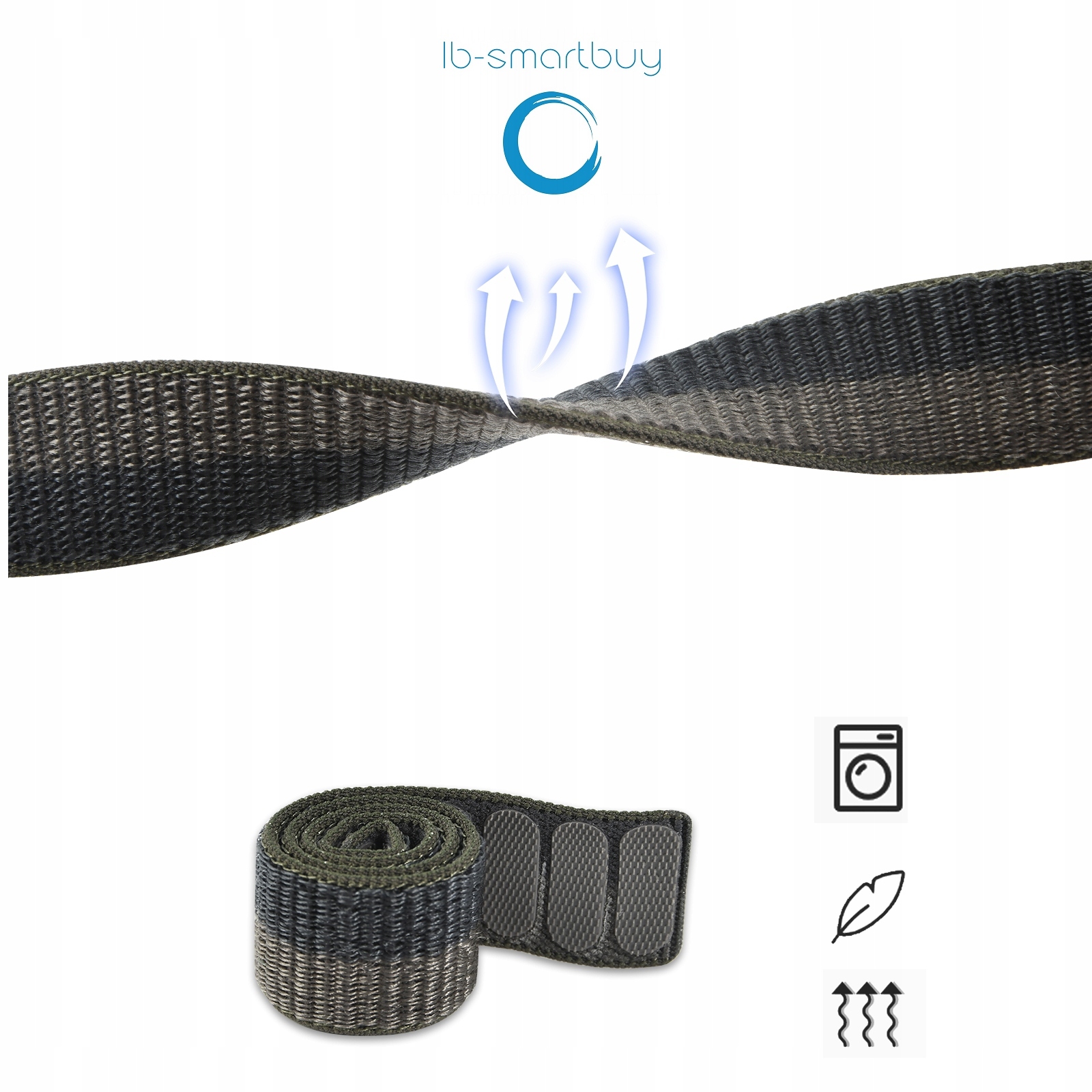 Nylonowy Pasek do Garmin Fenix 6X / 6X Pro / Fenix 7X /7X Solar 26mm Odcień koloru przeszycia inny