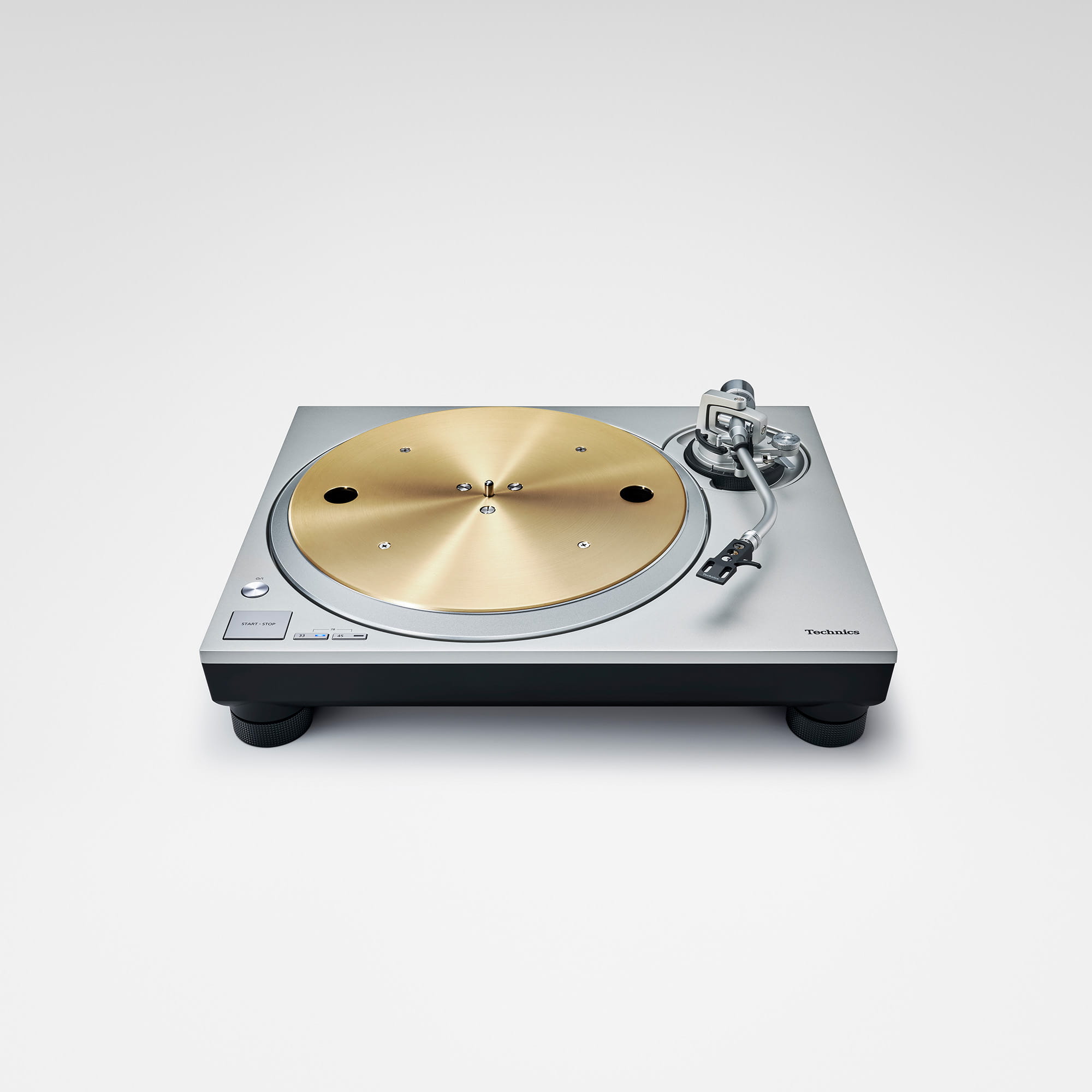 Technics SL-1300GE-S gramofon Direct Drive Srebrny