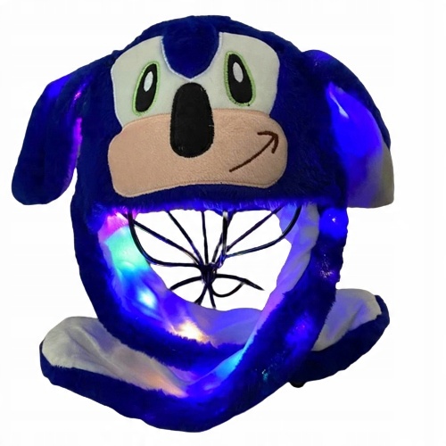 

Czapka Sonic świeci Ruchome Uszy królik Led