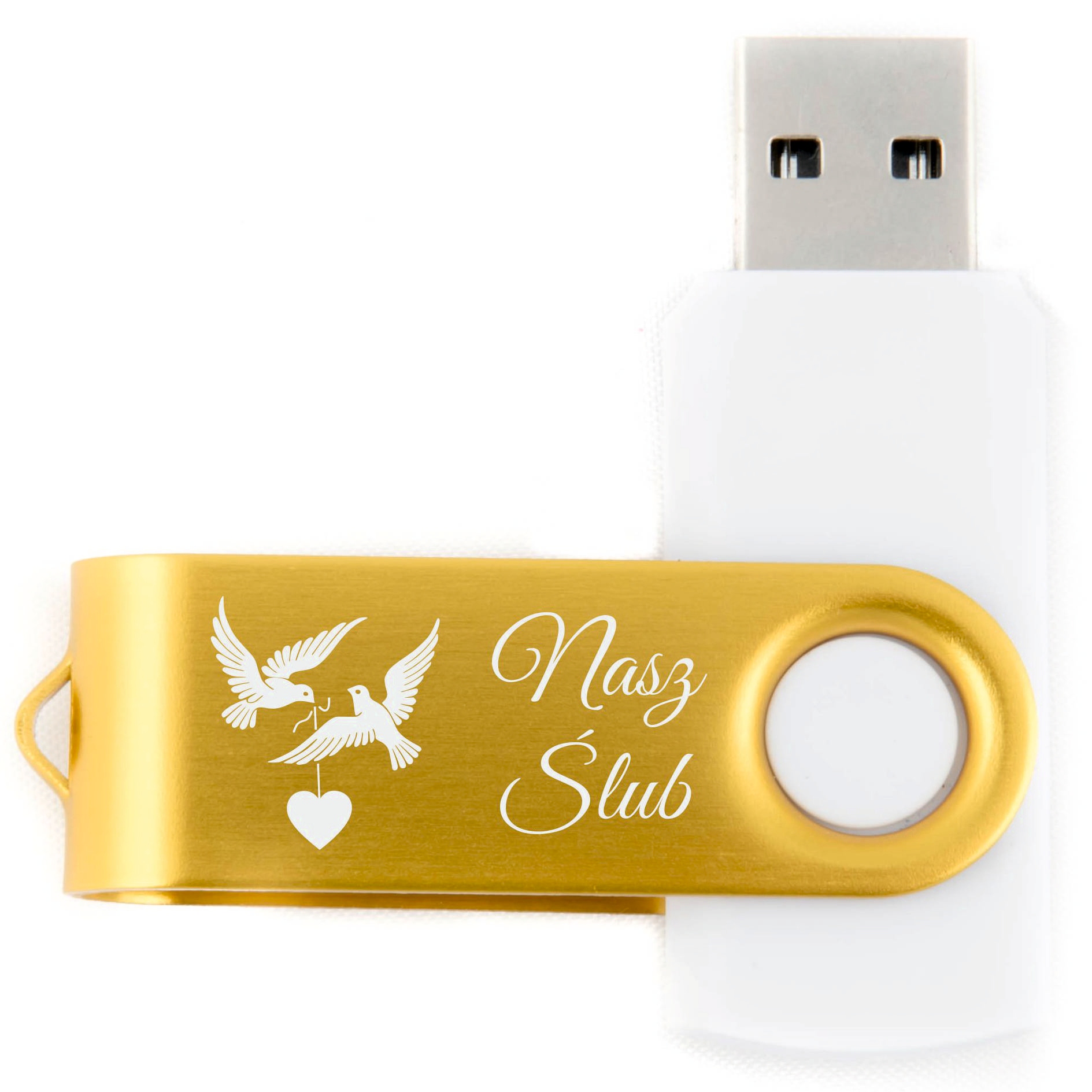 Pendrive Paměť 16 Gb Usb 3.0 s gravírováním na svatbu Set 10 Ks