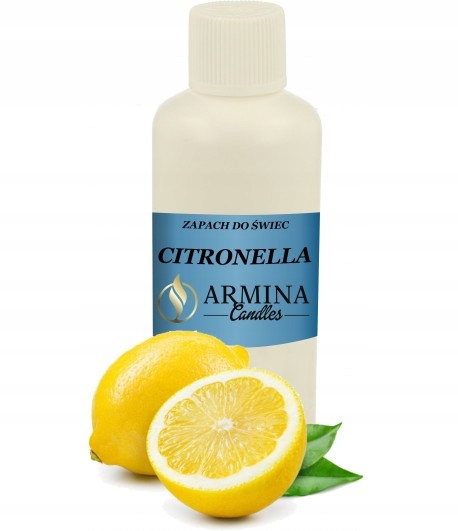 ZAPACH DO ŚWIEC WOSKU PARAFINY CITRONELLA ANTYKOMAROWY 100ML