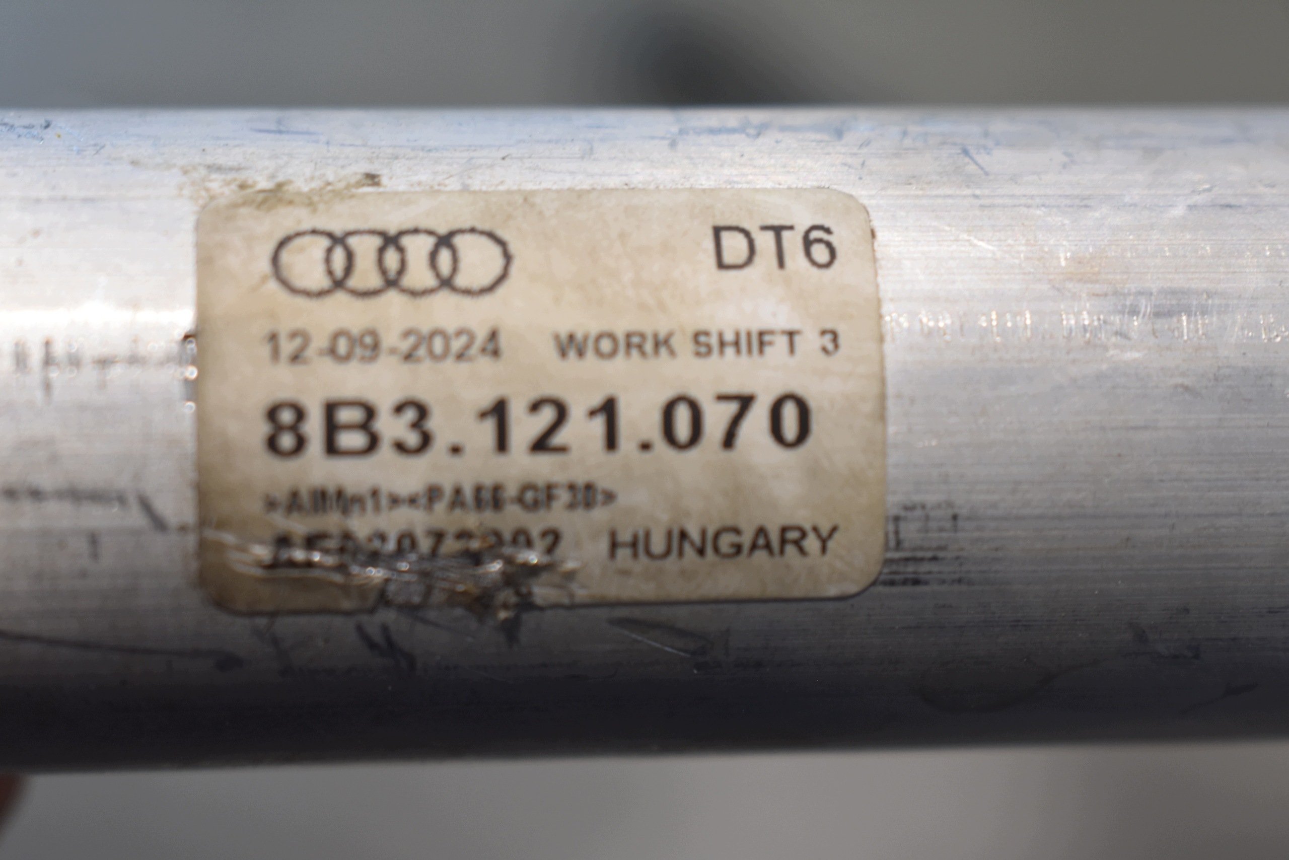 savršeno stanje cijevčica prijenos vode AUDI A5 B10 1