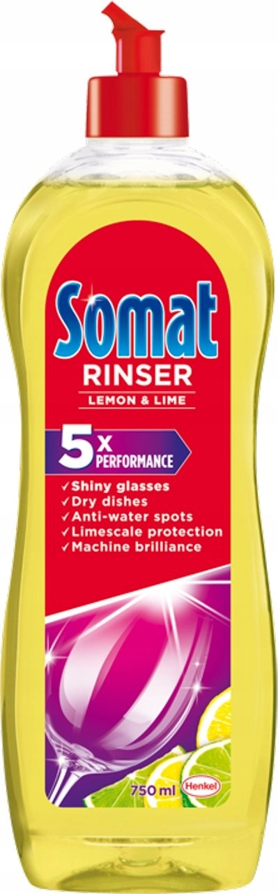 

Somat Lemon&lime Nabłyszczacz Do Zmywarek 750