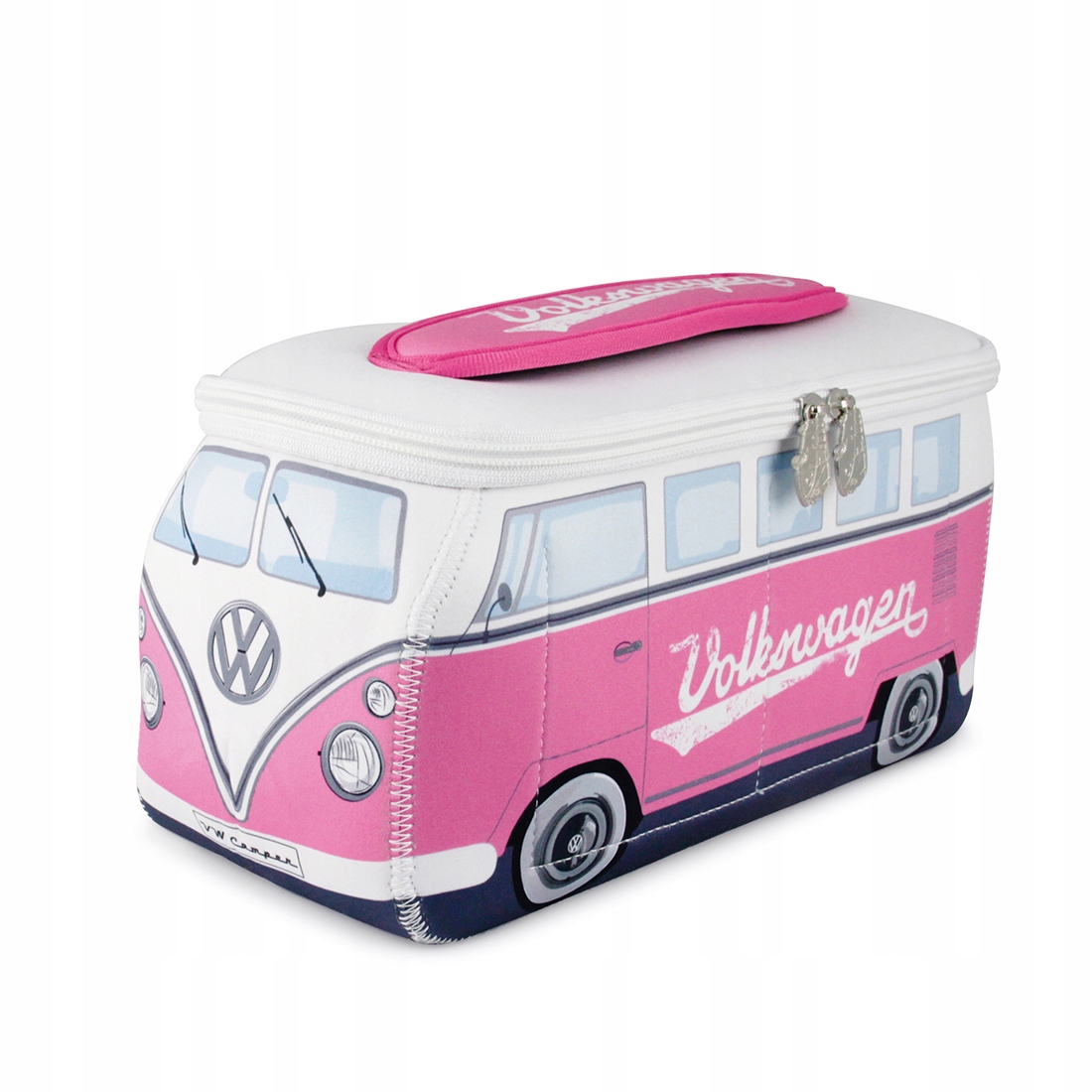 Brisa Vw Collection kosmetická taška neoprenová Vw T1 Bus Růžová Velká
