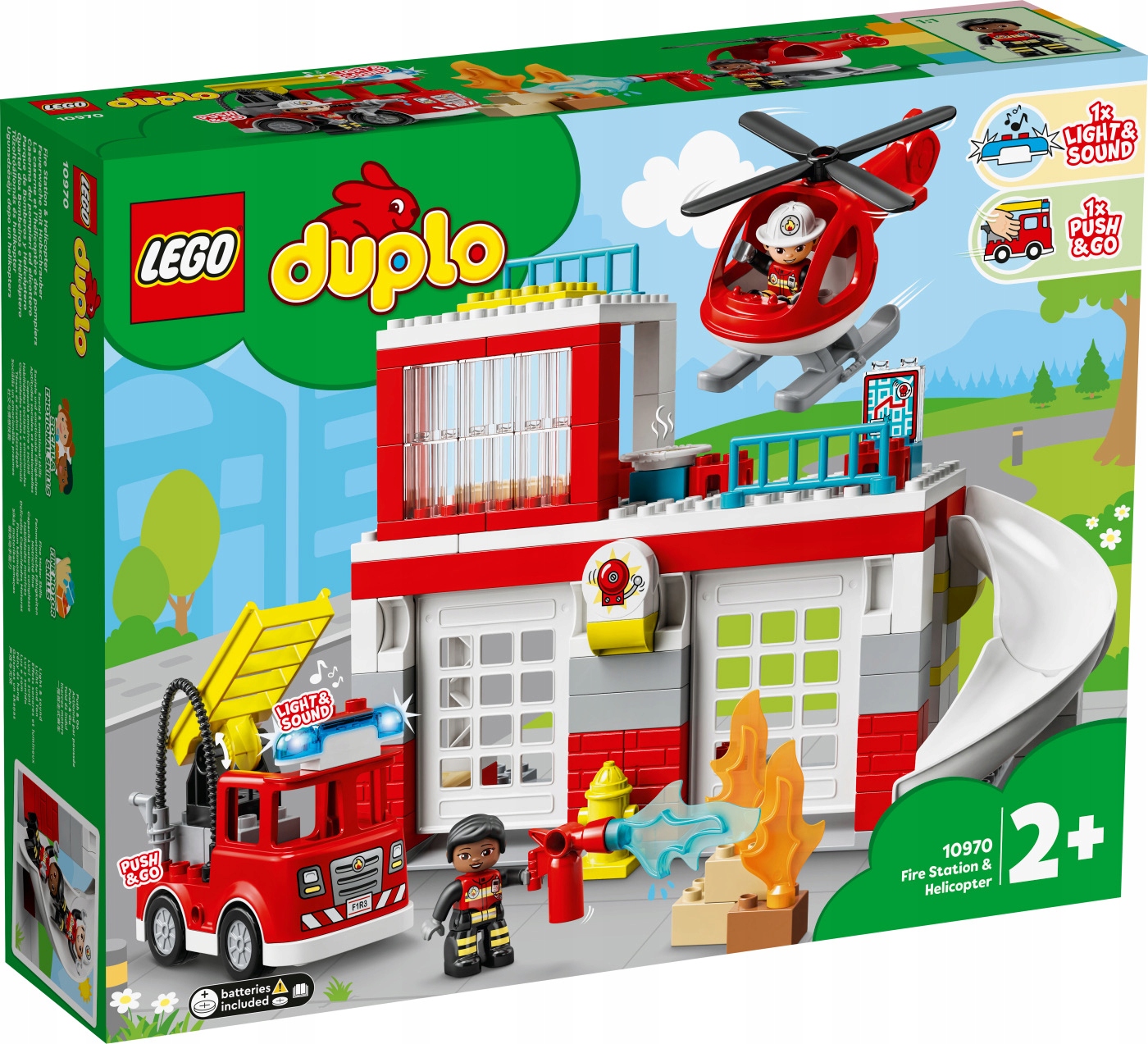 

Lego Duplo 10970 Remiza strażacka i helikopter