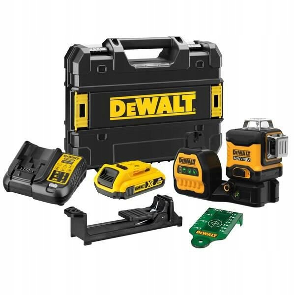 Dewalt.laser Liniowy 12/18V Zielony 1x2,0Ah DCE089