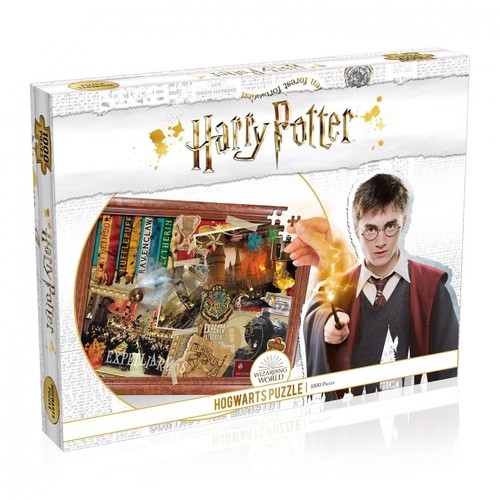 

Puzzle Hogwarts 1000 White