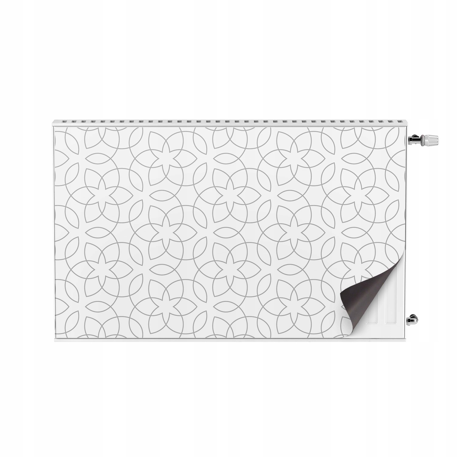 Magnetická krytka na radiátor Abstraktní vzor