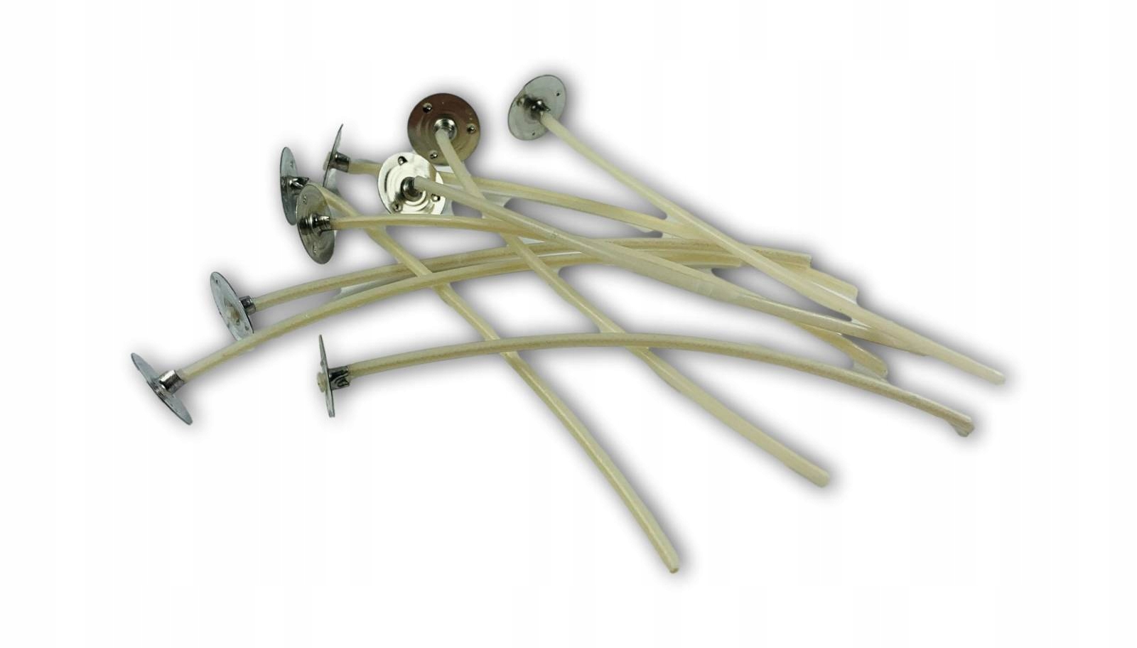 

Knot Pc 5 do świec z blaszką 10cm 20szt Wzmacniany