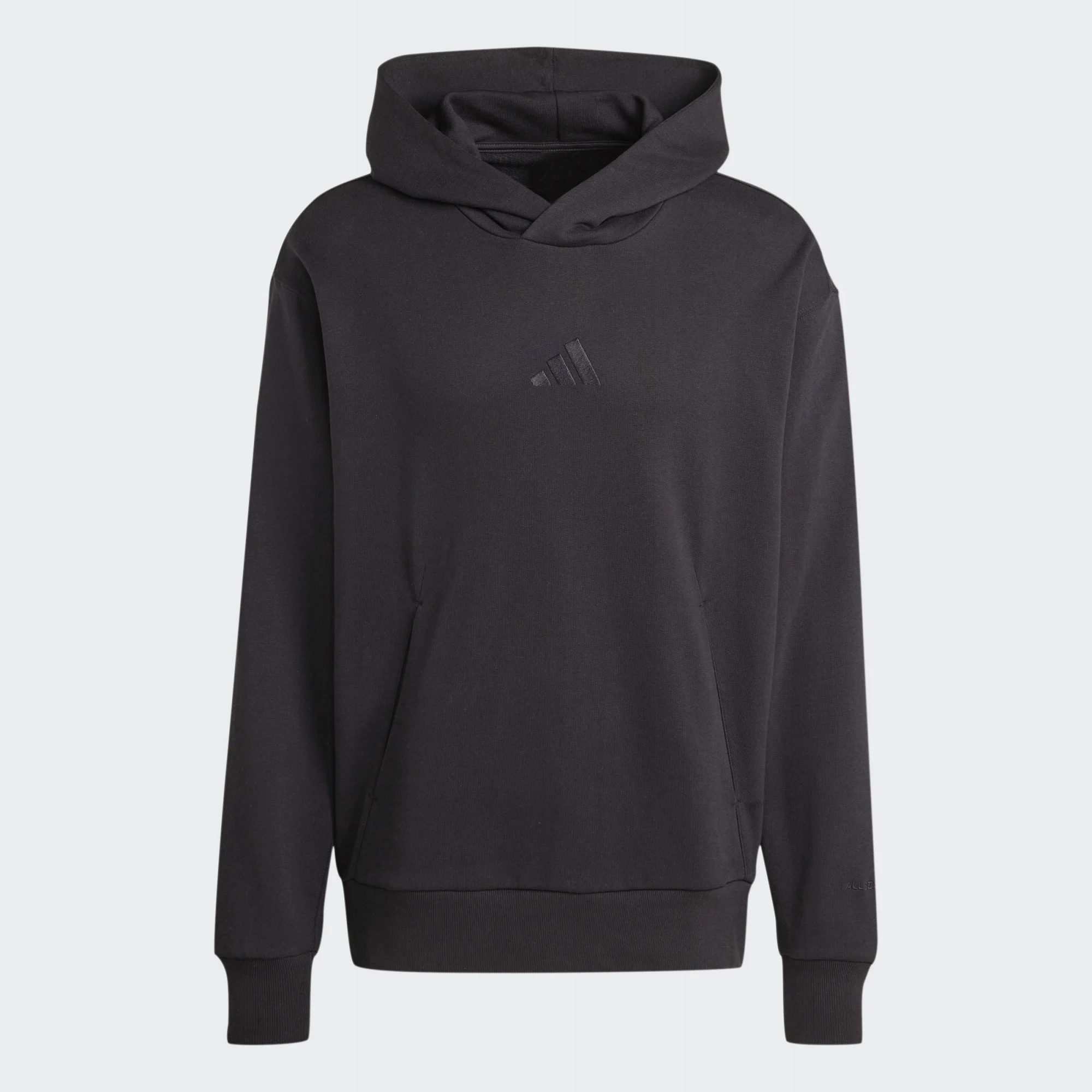 Sportovní Mikina Adidas Pánská černá bavlněná přes hlavu IX1248 Vel. 2XL