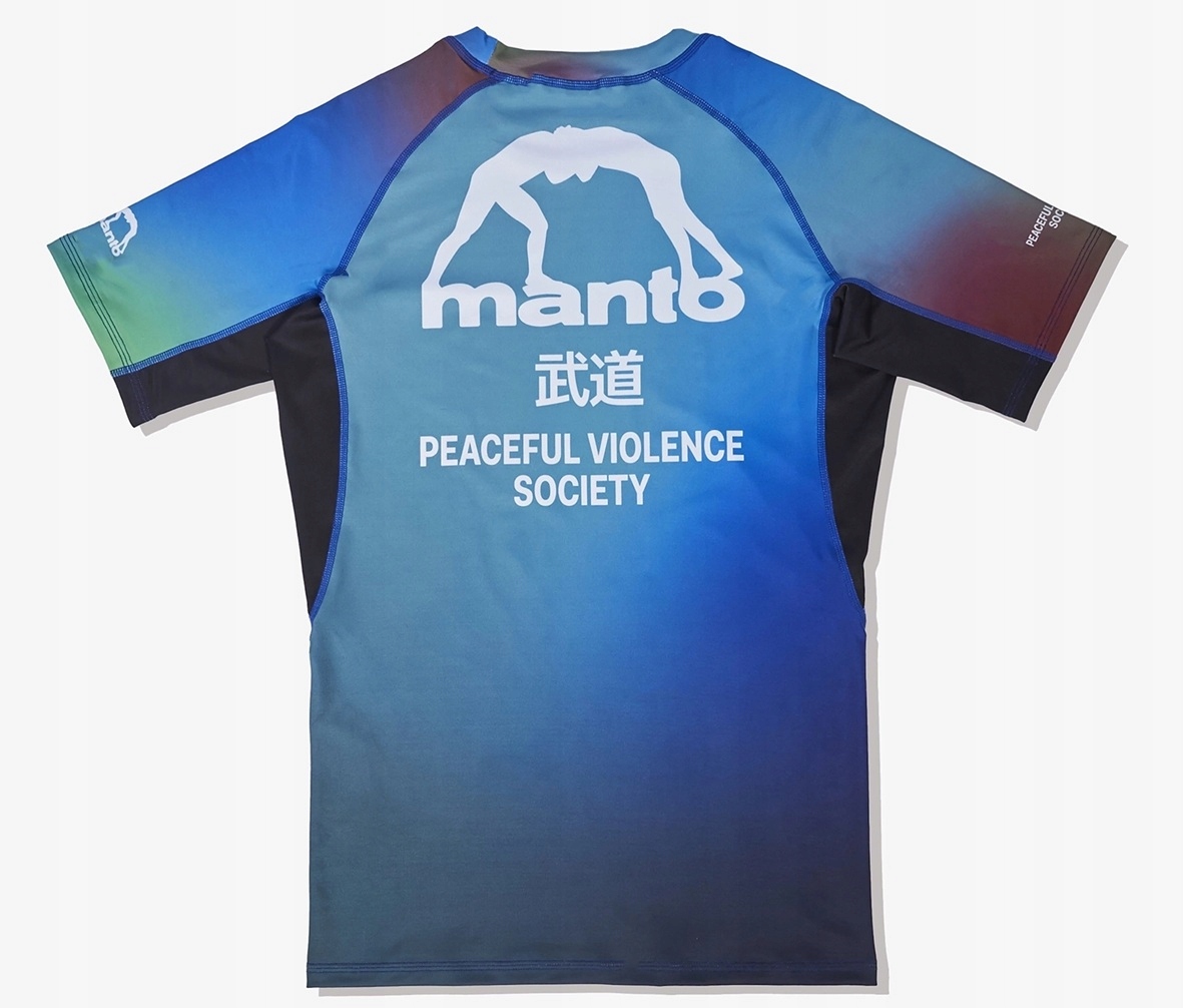 Manto Rashguard krótki rękaw koszulka Society gradient rozm. L