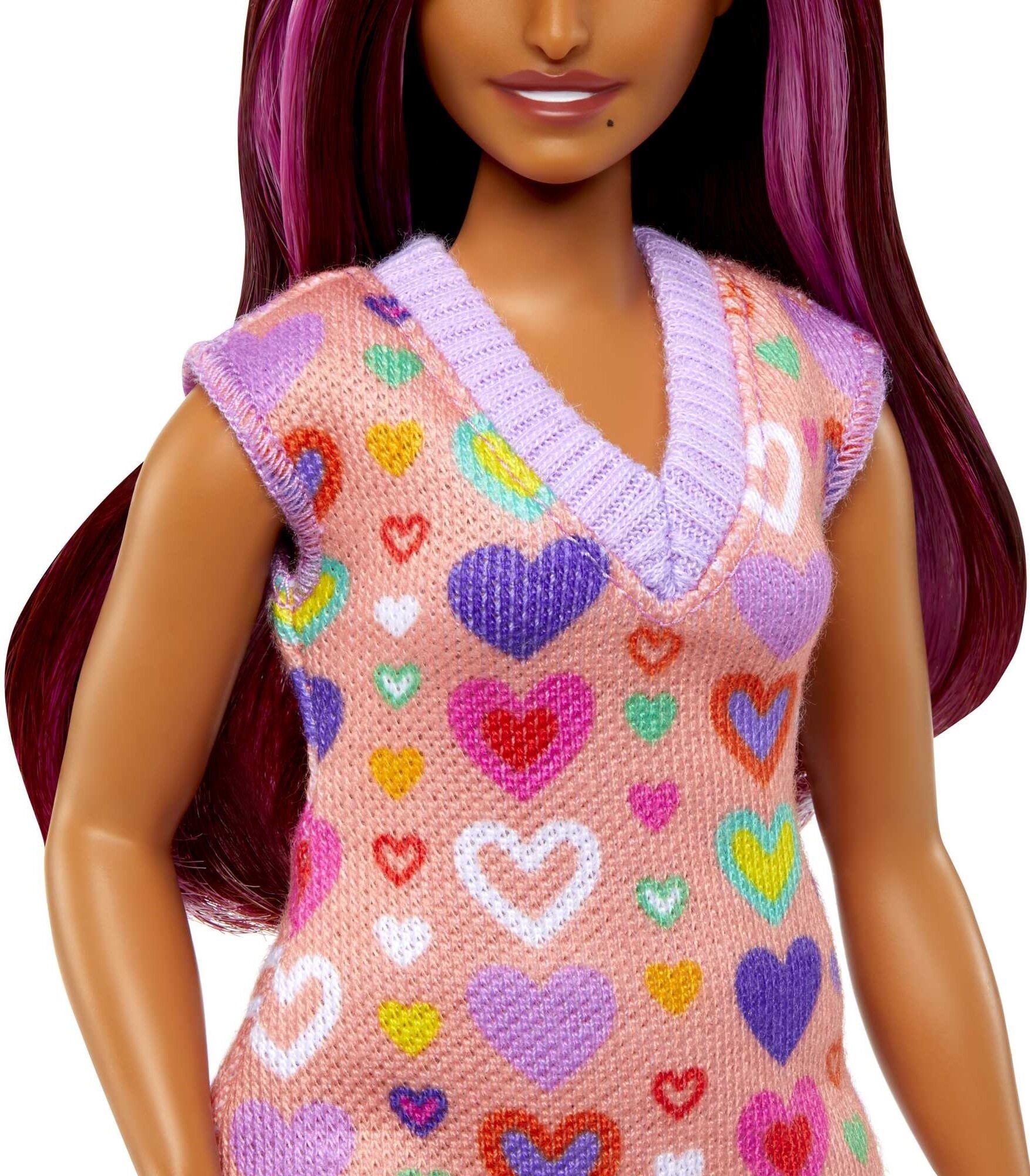 BARBIE LALKA FASHIONISTAS MODNA LALKA HJT04 NR 207 Stan opakowania oryginalne