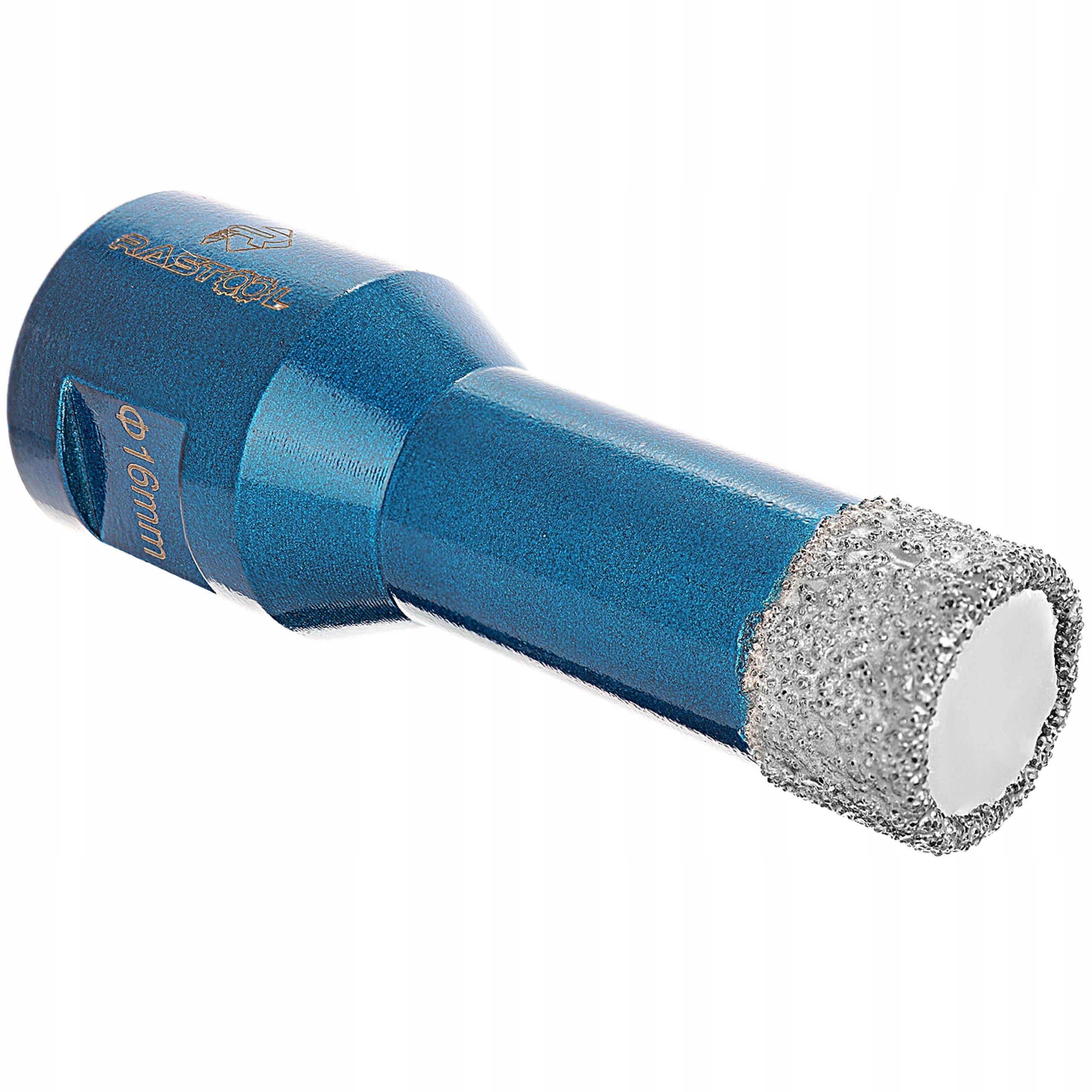 WIERTŁO DIAMENTOWE DO GRESU M14 OTWORNICA 16MM KORONKA DO TWARDYCH PŁYTEK Marka Rastool