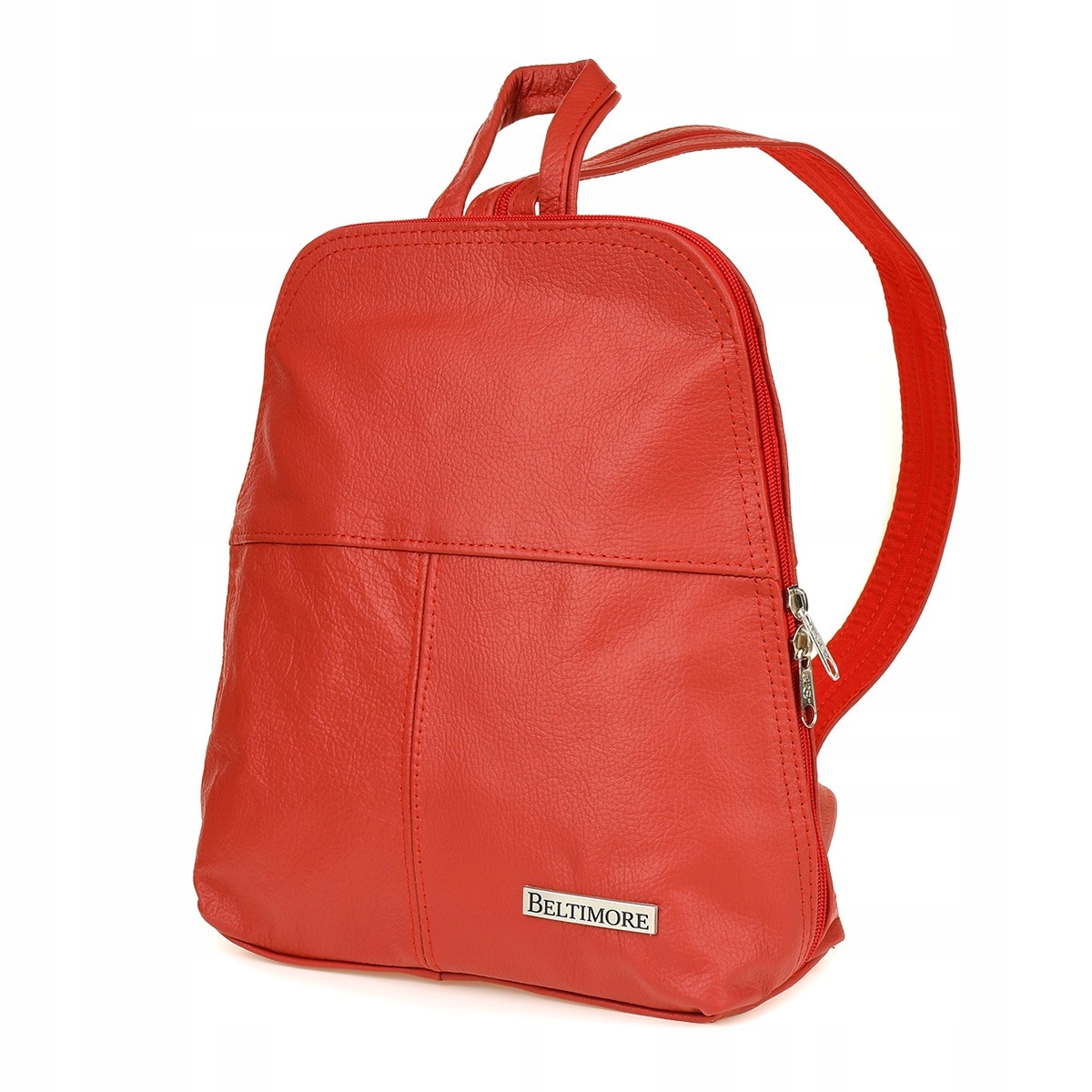 Batoh červená kabelka elegantní praktická Beltimore 021