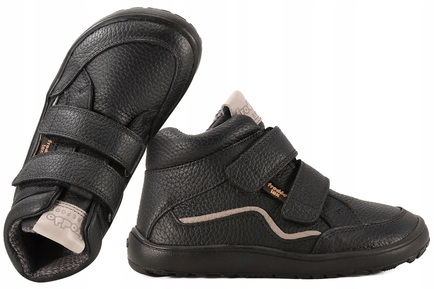 Froddo G3110264-7 Barefoot Trzewiki Wodoodporne Z Membraną Skóra Rzepy 30 C