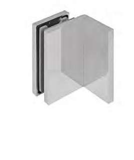 Stěnová spona do sprchové kabiny – sklo 90°