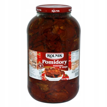 Pomidory suszone w oleju Rolnik 4250 ml