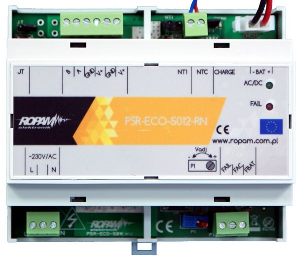 PSR-ECO-5012-RN Záložný zdroj 12V/3A Ropam