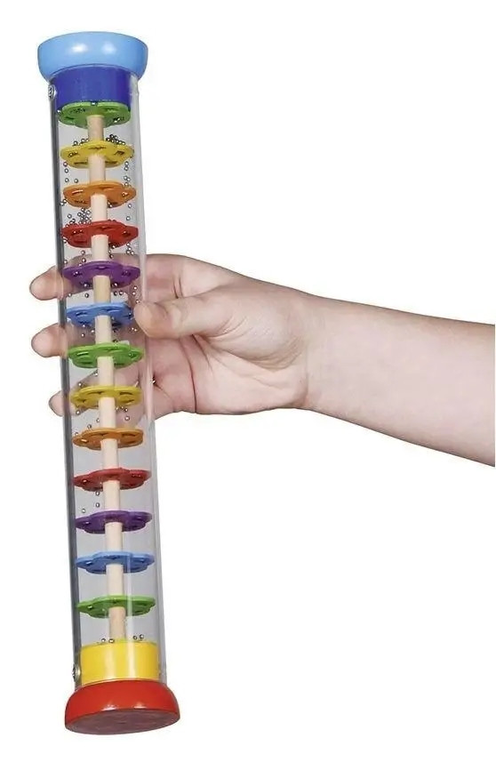 EDUKACYJNE Zabawki dla DZIECI Kolorowa Spirala Rodzaj marakasy