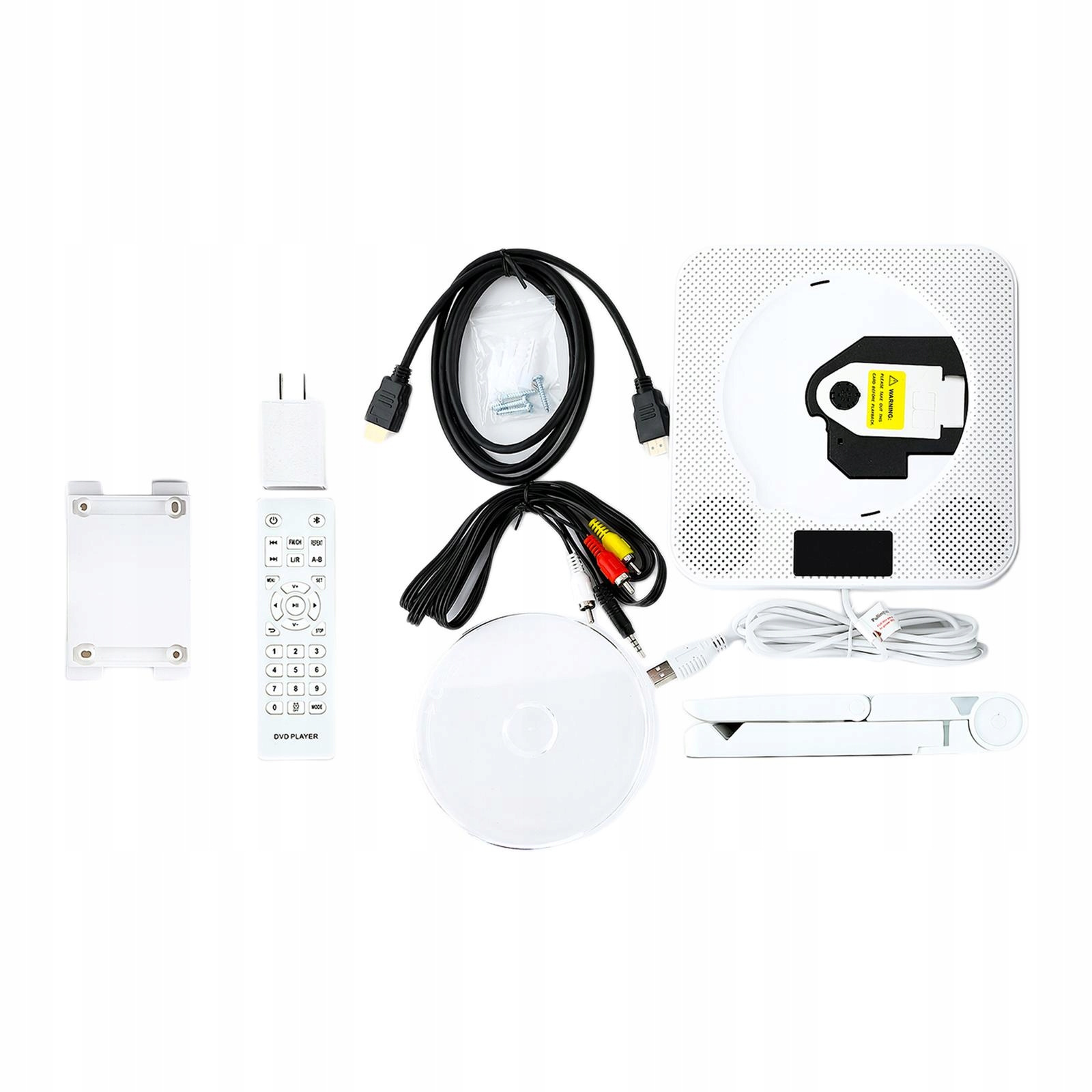 Naścienne radio FM z odtwarzaczem Bluetooth