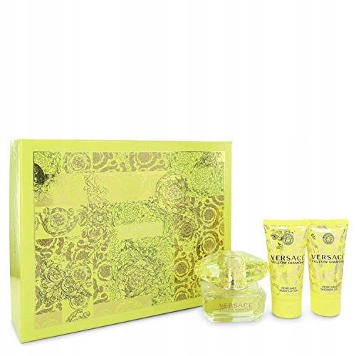 Versace Yellow Diamond Edt 50 ML Tělové Mléko 50 ML Sprchový Gel 50 ML Pro Ženy