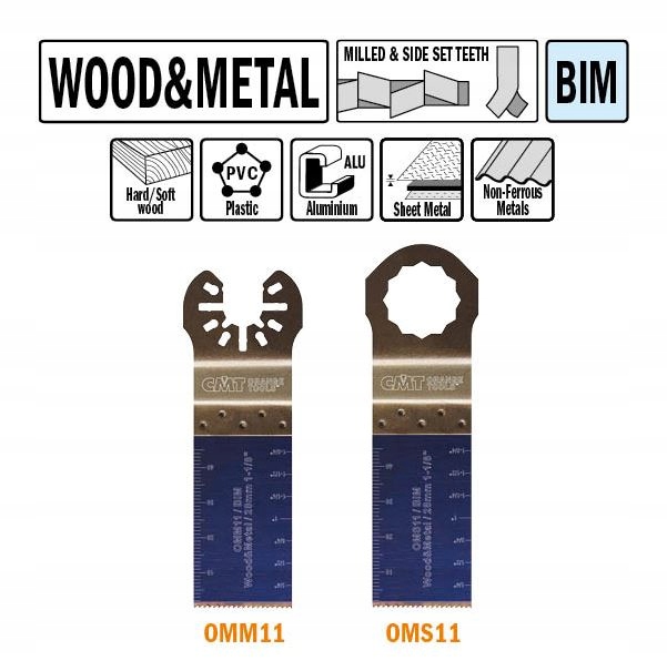 Cmt OMM11 Pilový List W=28 I=48 TPI=18 5 ks