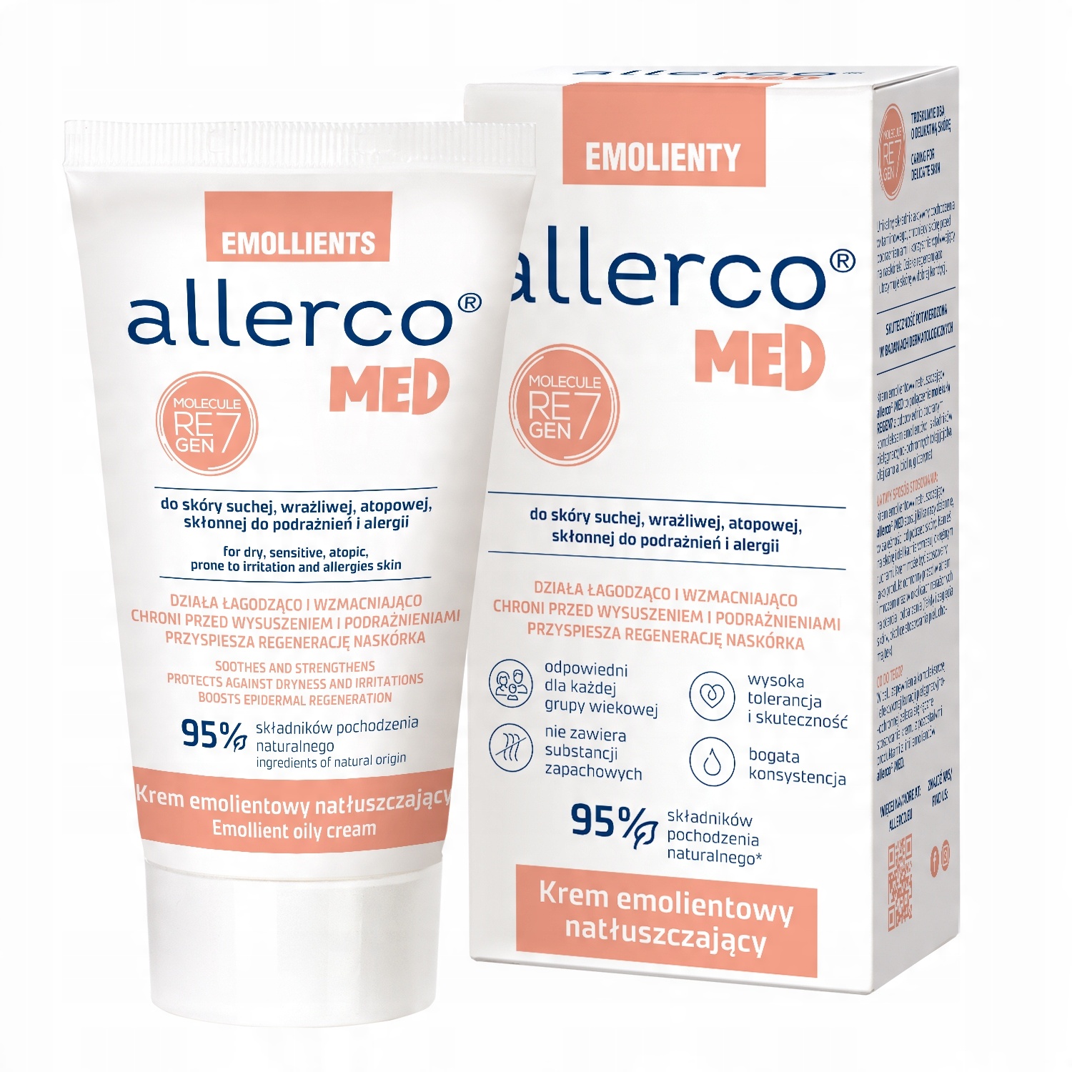 

Allerco Emolienty Krem natłuszczający 75 ml