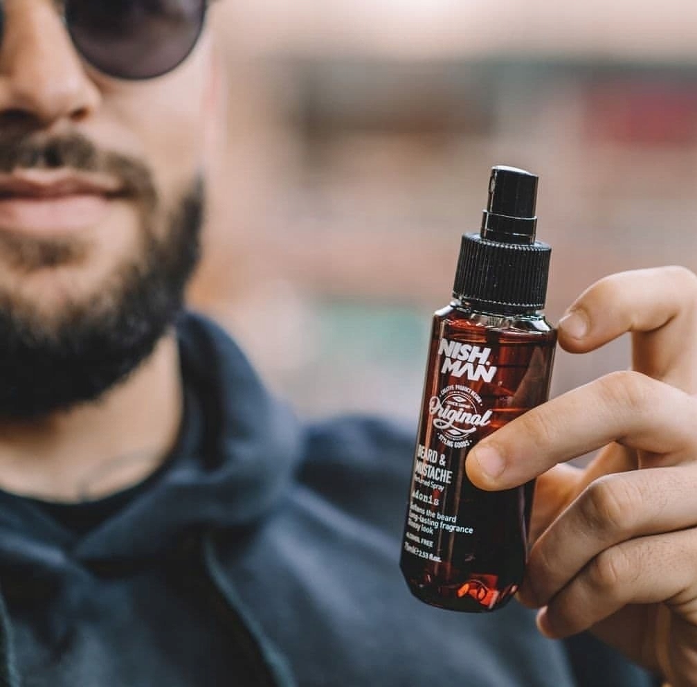 Nishman Olejek Arganowy Do Brody i Wąsów 75 ml Pojemność 75 ml