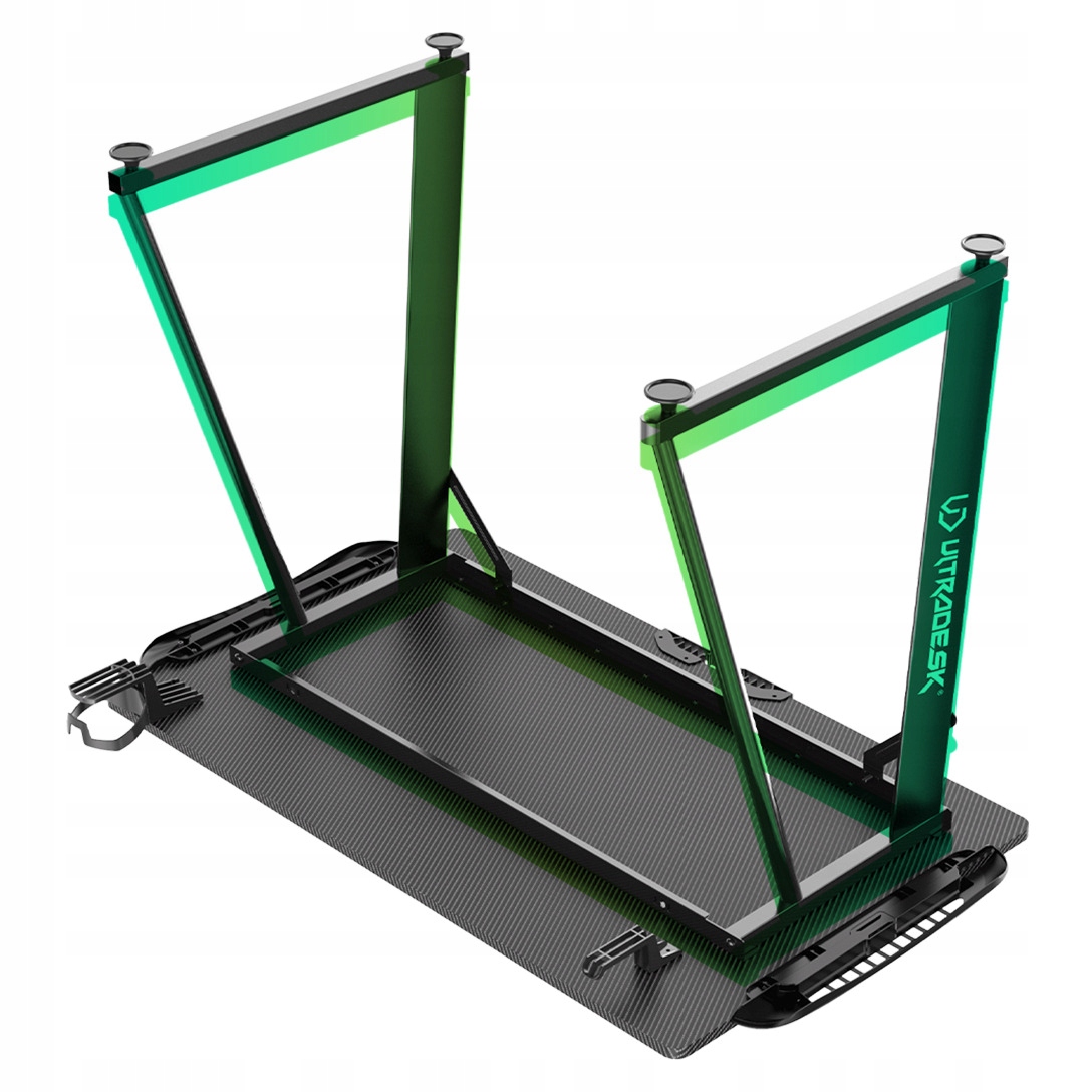 Biurko gamingowe Ultradesk ENTER V2 100x60x75 cm Grubość blatu 25 mm