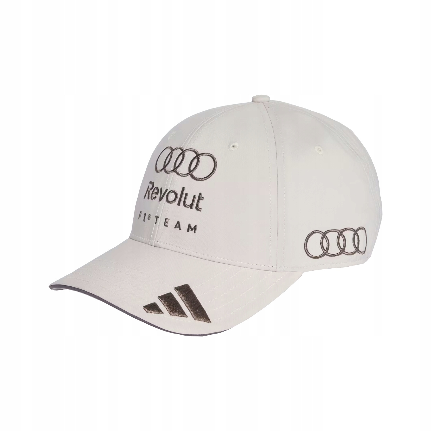 Pánska béžová baseballová čiapka Team Audi F1 2026