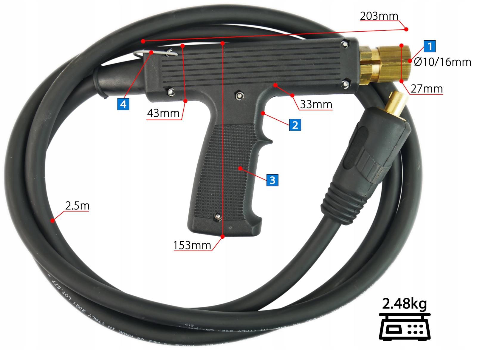 Zgrzewarka do karoserii Digital Puller 5500 230V spotter Zgrzewarka TELWIN Marka Telwin