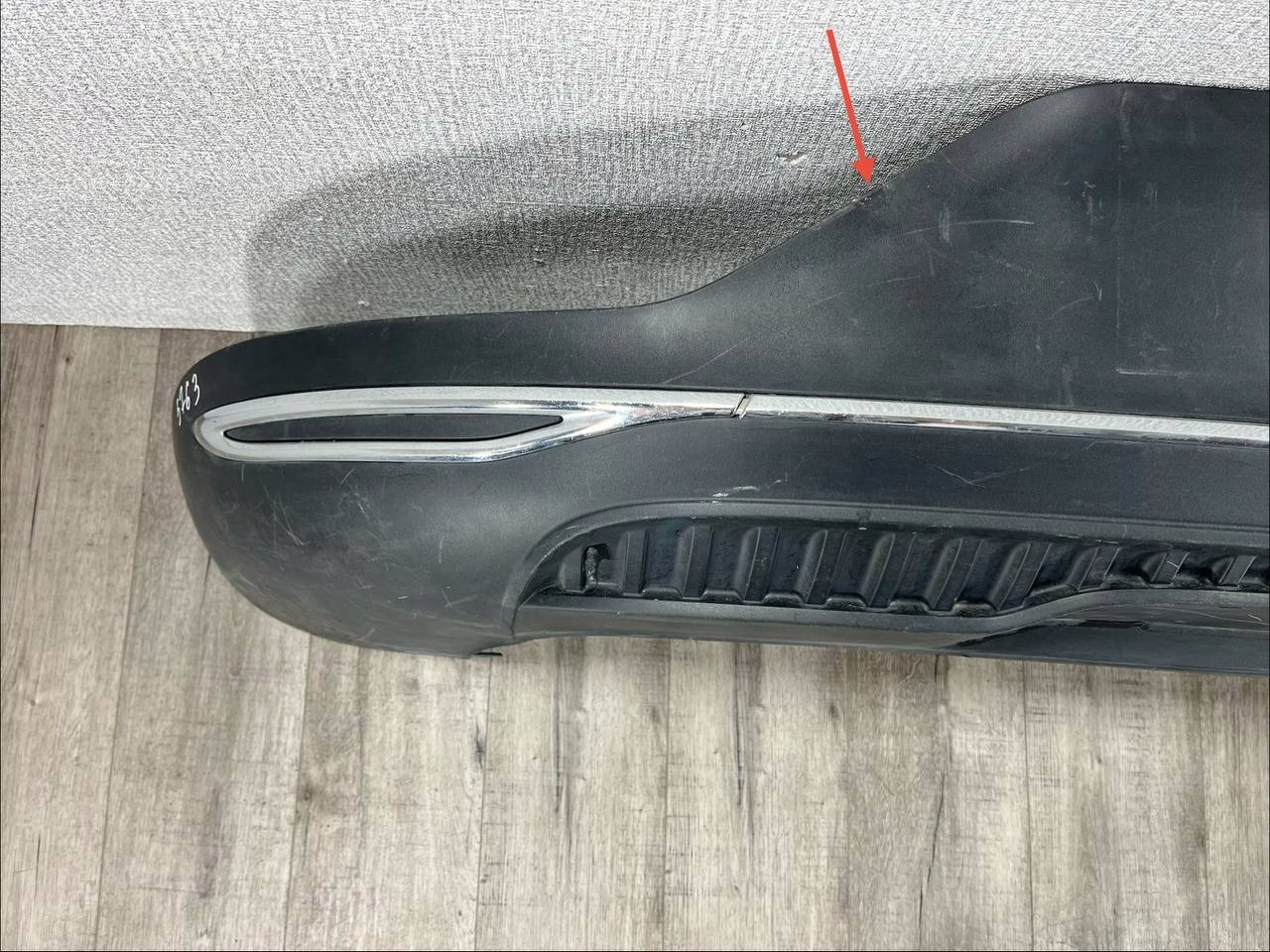 MERCEDES EQE V295 2022-> diffusor SPOILER der stoßstange heck A2958851900