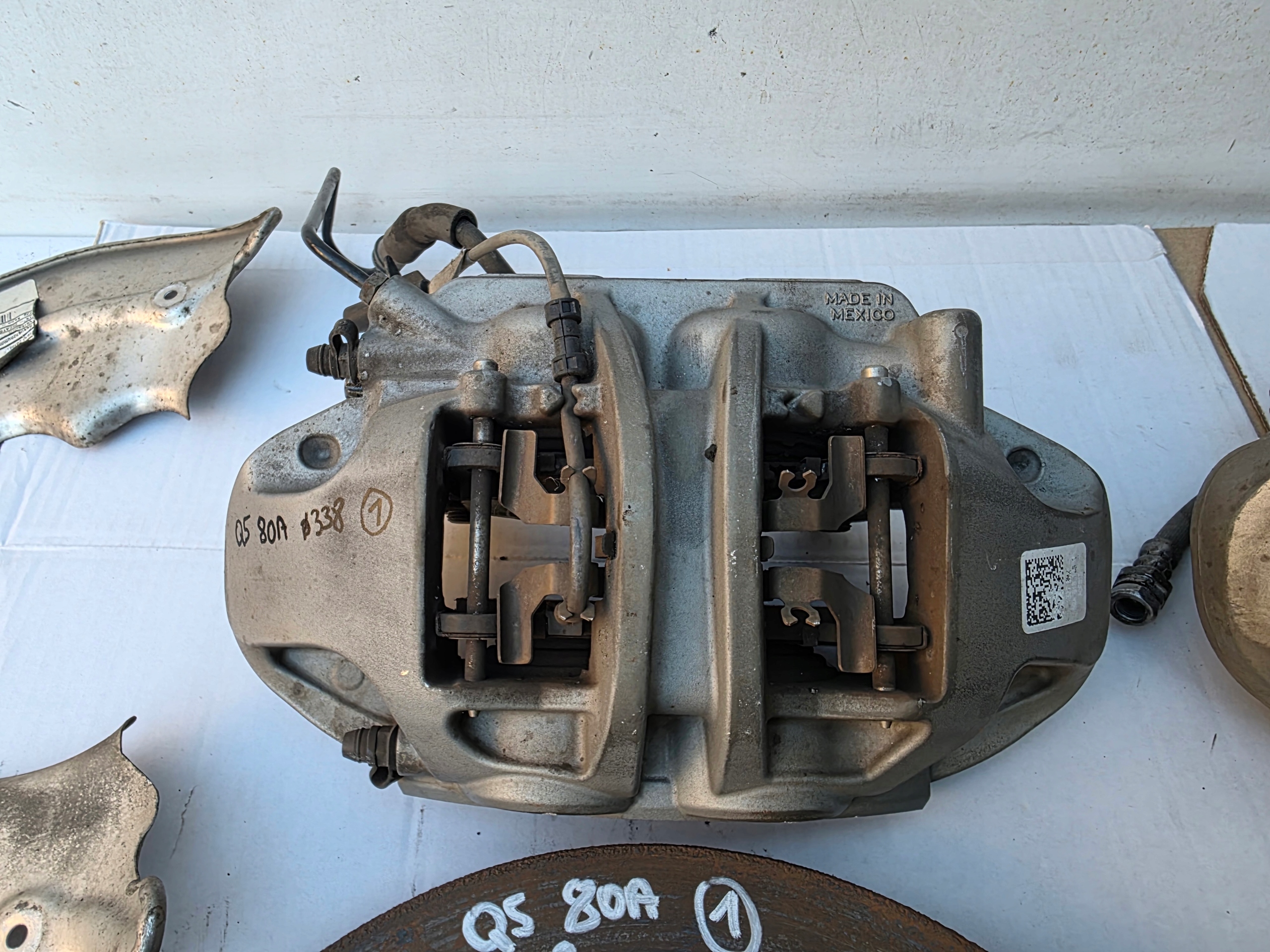 calipers HAMULCE front front AUDI Q5 80A FY II 338 338MM discs KOMPLET
