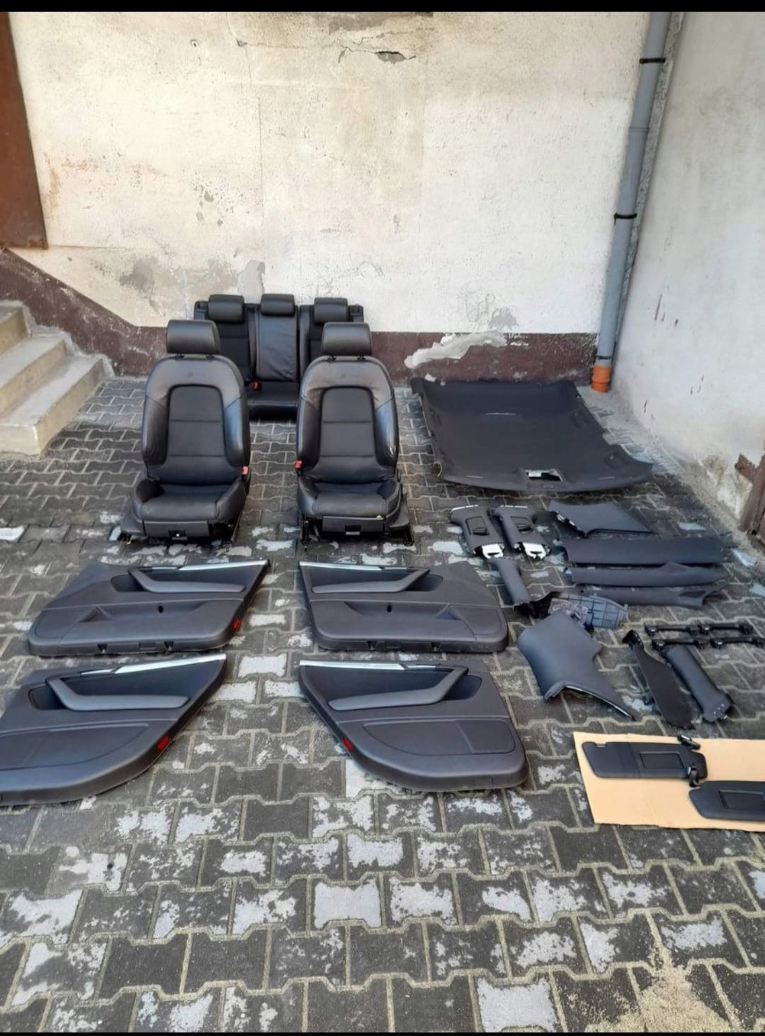 SRODEK ИНТЕРЬЕР СИДЕНЬЯ ОБШИВКИ ПОЛЬСКИЙ ПОТОЛОК SLINE S-LINE AUDI A3pd