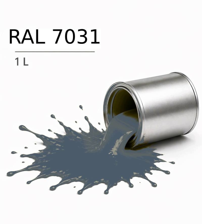 Ral 7031 Barva Průmyslová 1K 1L Vrchní Lak Vysoký Lesk