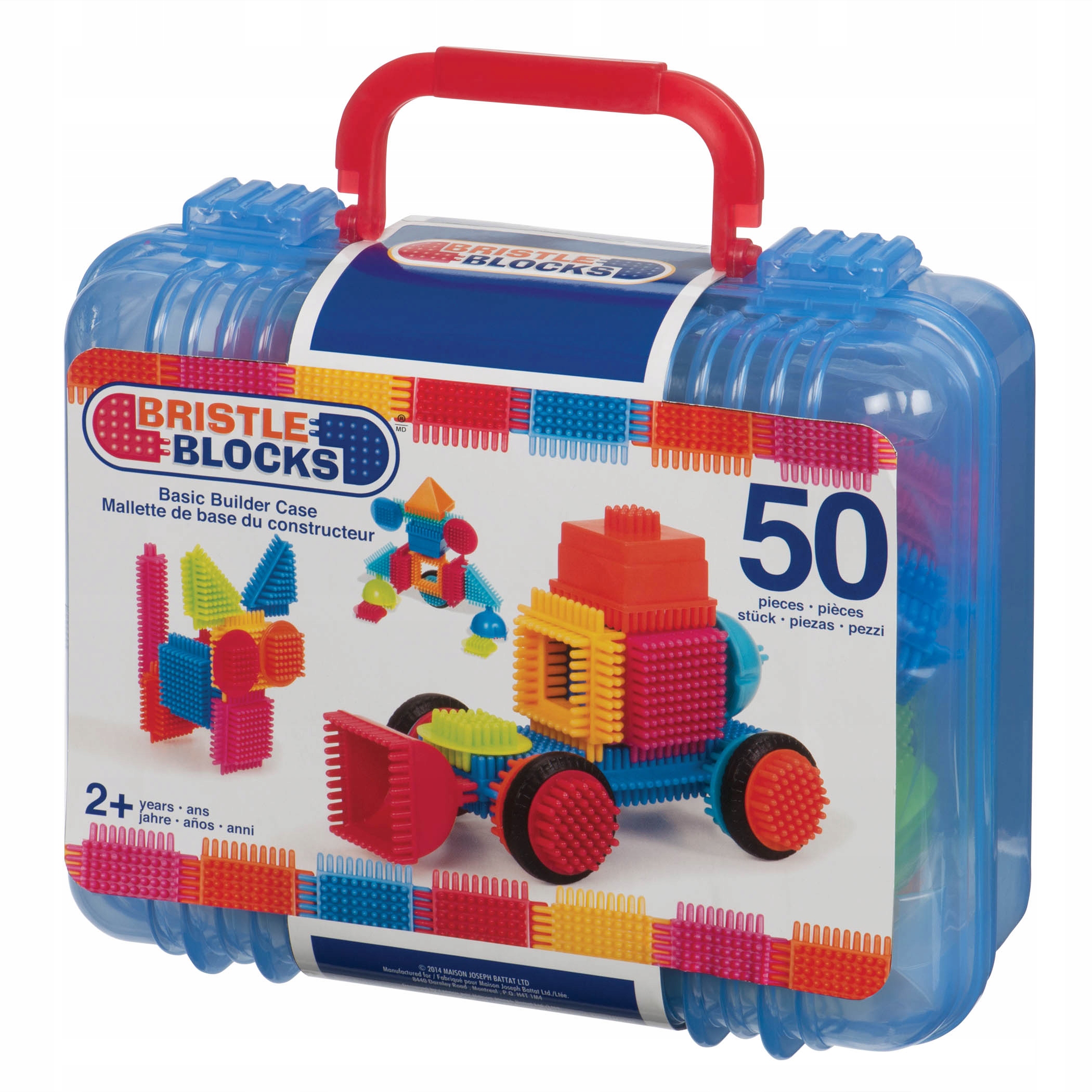 

Giętkie Klocki Jeżyki 50 el. Walizka b.Toys