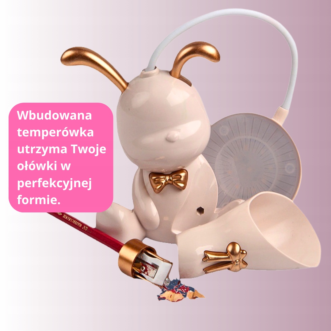 Lampka Nocna Biurkowa LED Miś Lampa USB Dla Dziecka na Biurko EAN (GTIN) 5907222123218