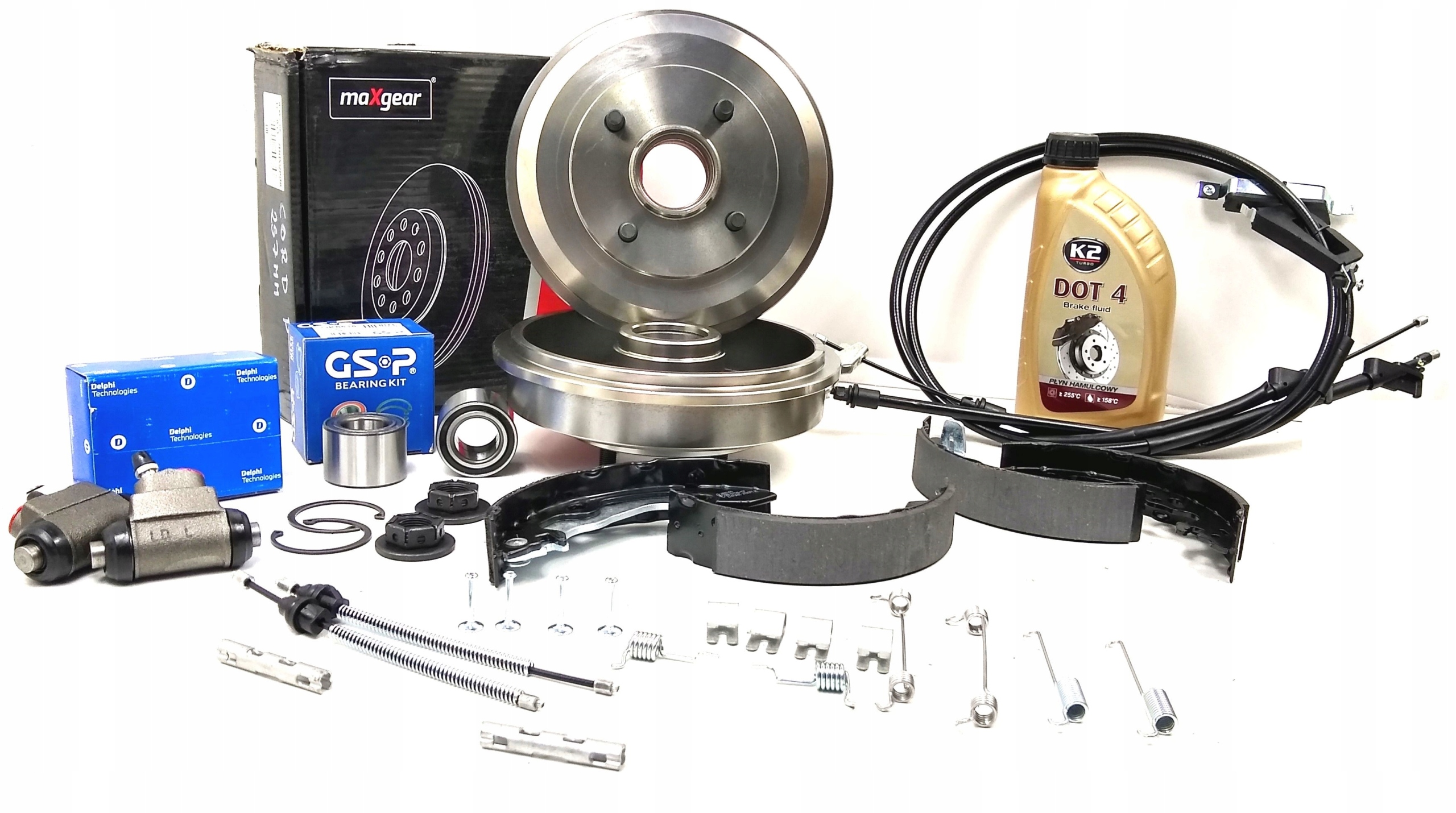 19-1342 - БАРАБАНЫ ПОДШИПНИК ССЫЛКИ ДЛЯ FORD FOCUS И MK1 БЕЗ ABS