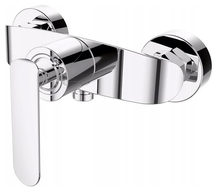 Sprchová baterie Togo chrom nástěnná, moderní
