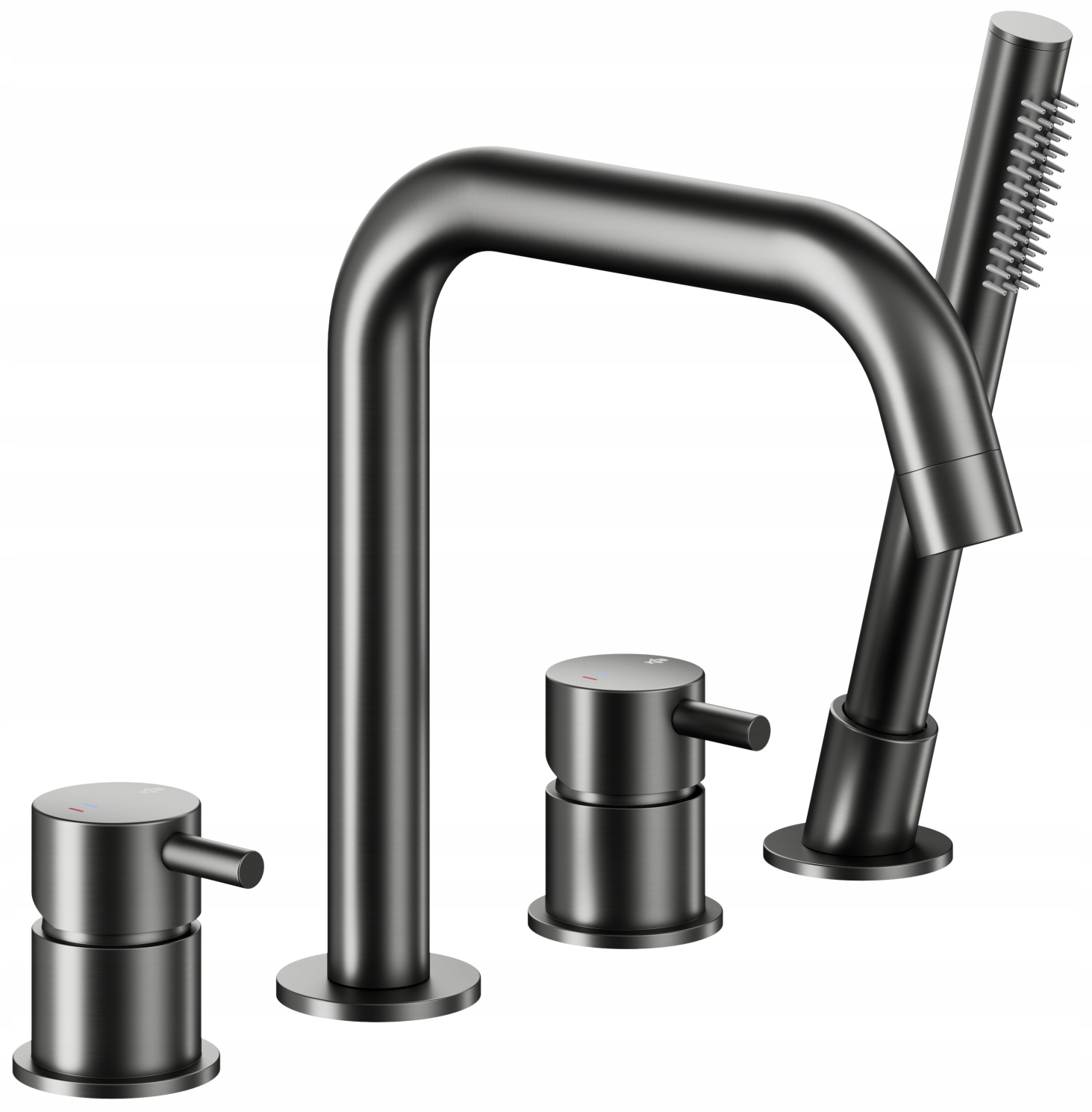 Kfa Vaňová Batéria 4-OTVOROVÁ Moza, Gun Metal Grey Pvd