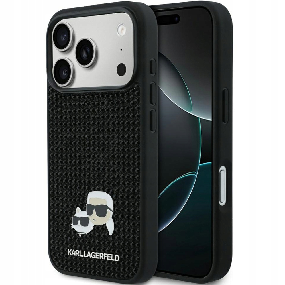 Pouzdro Karl Lagerfeld pro iPhone 17 Pro Max, pevné, módní, ochranné, lehké