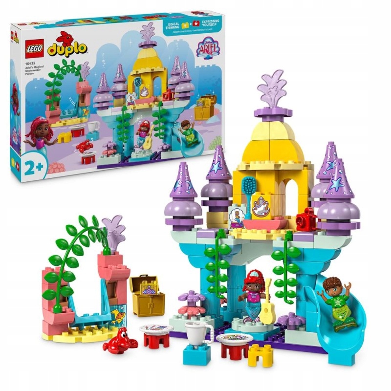 Lego Duplo Disney 10435 Arielin kouzelný podmořský palác