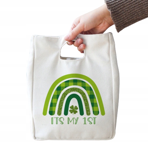 TERMICZNA TORBA TOREBKA NA LUNCH TĘCZA v13