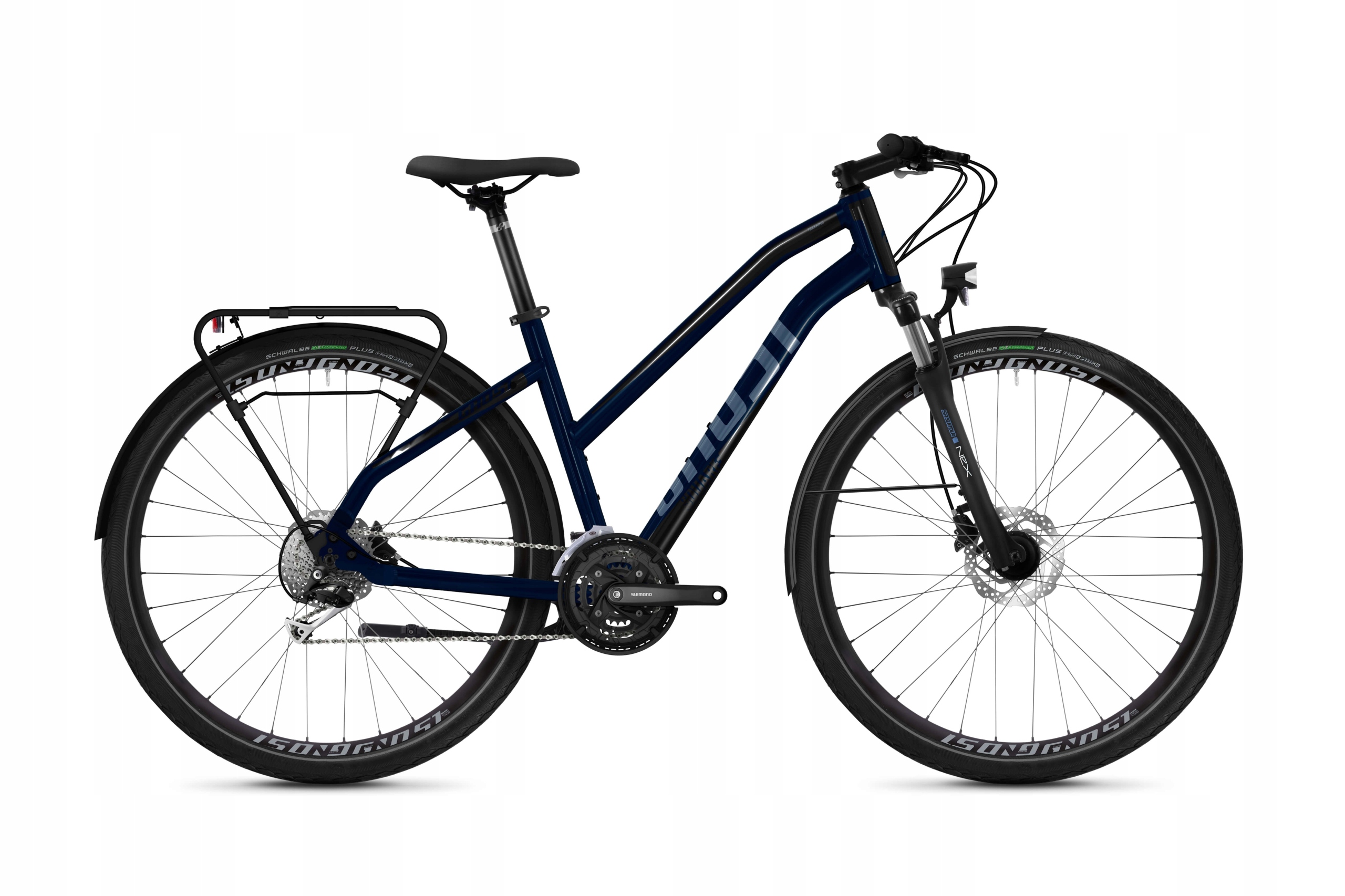 Rower Ghost Square Trekking Essential Niebieski S