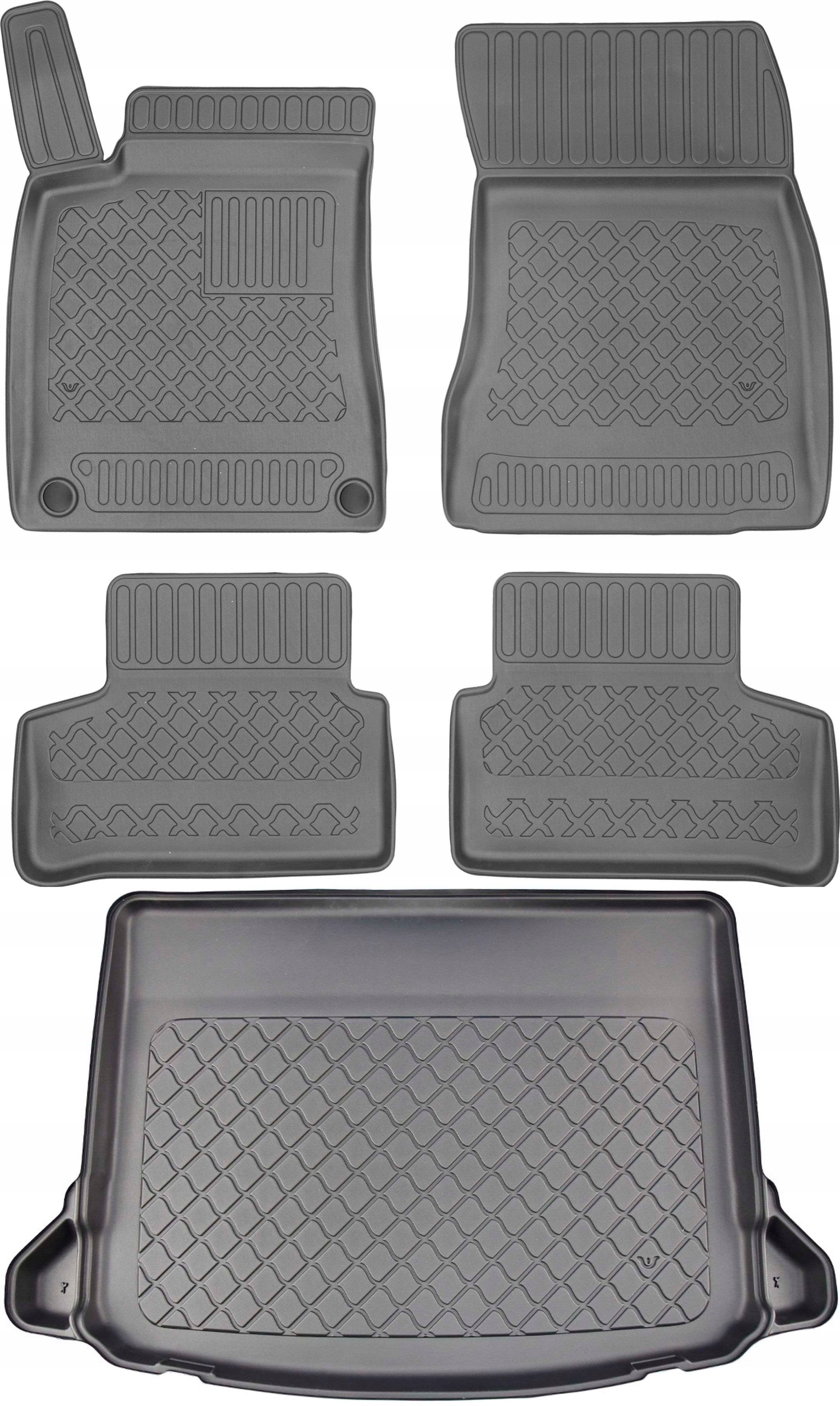 Mercedes A-Klasa W177 Hatchback od roku 05.2018 Sada Koberce batožinový priestor