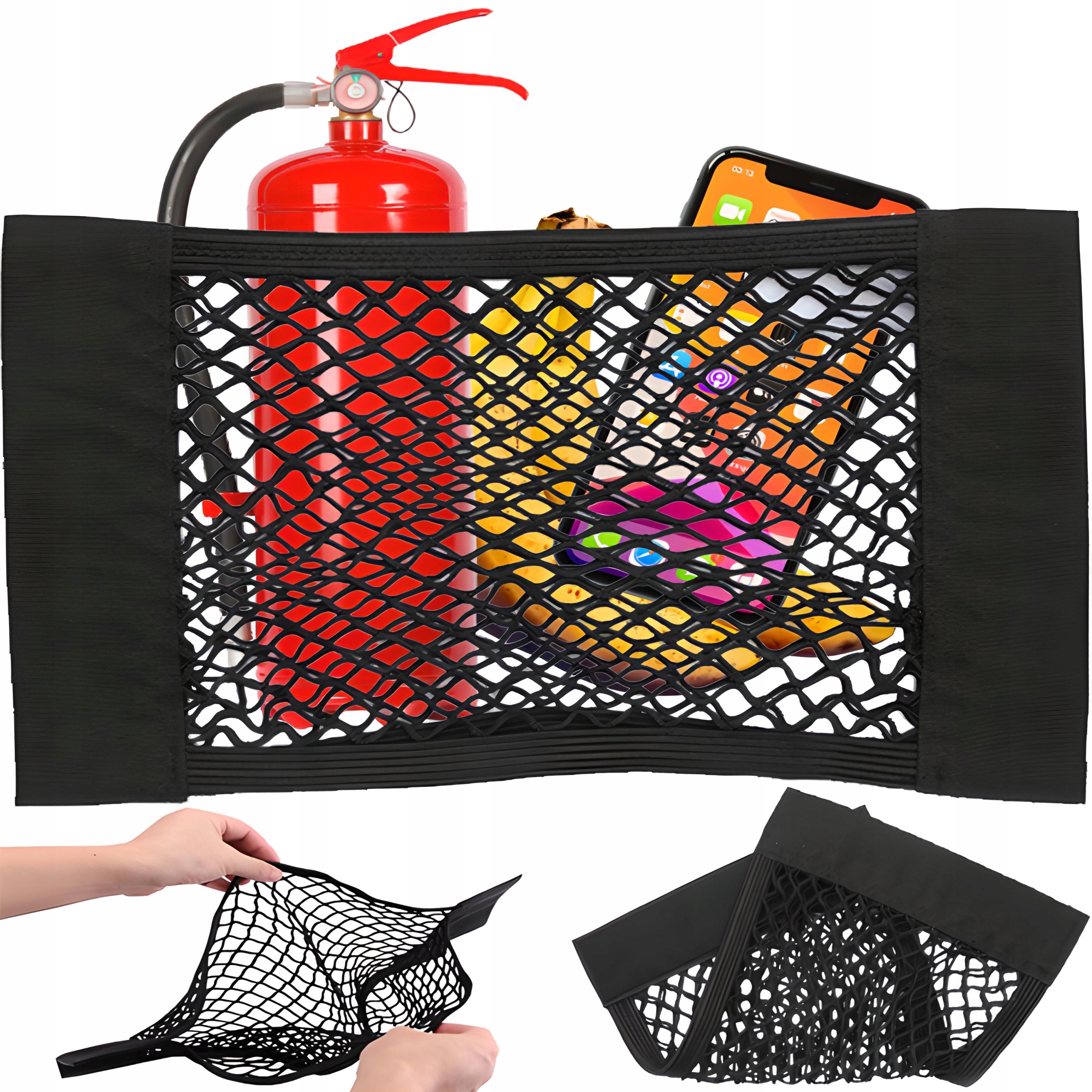 

Siatka Na Rzep Organizer Do Bagażnika Auta 40x25