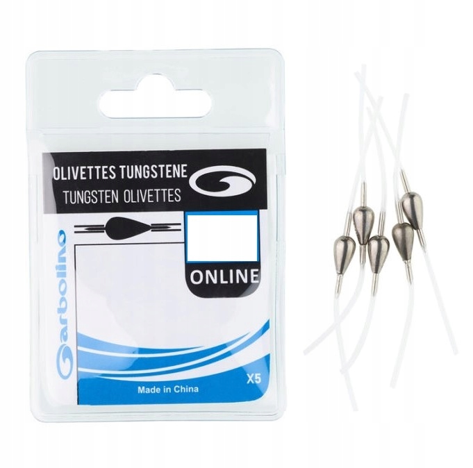Garbolino oliwki wolframowe Olivette Competition tungsene 0.80g 5 szt.