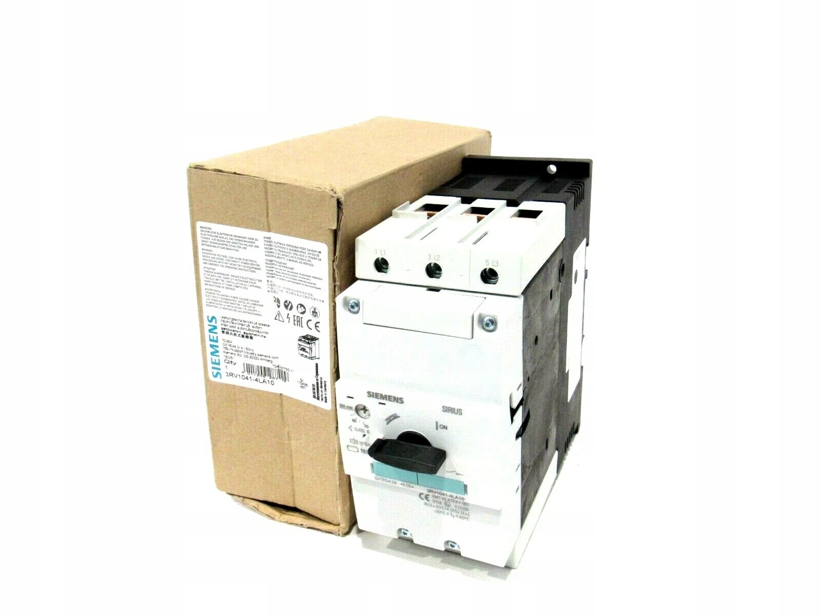 Motorový Vypínač 45KW 70-90A S3 Sirius 3RV1041-4LA10 Siemens