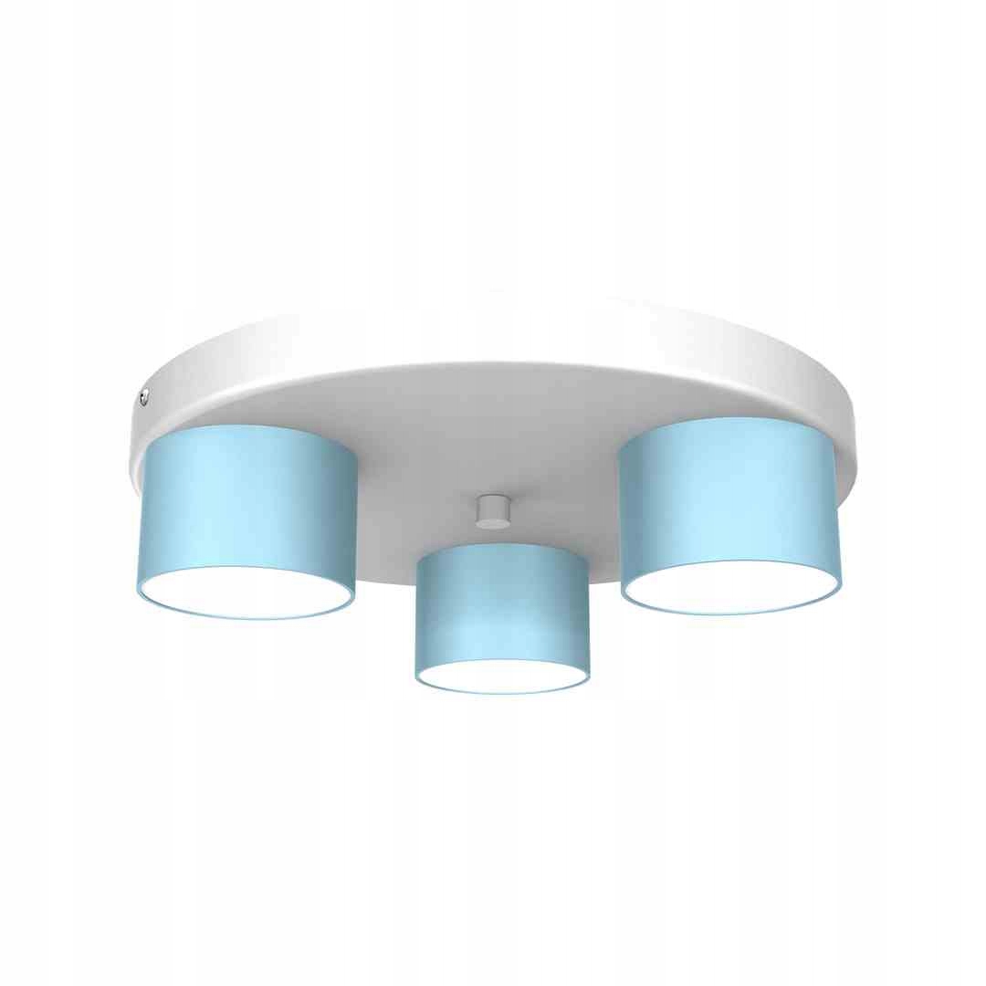Stropná lampa Dixie Blue/White 3xGX53